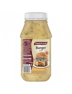 BURGER SAUCE MASTERFOODS x 2.2kg (6)