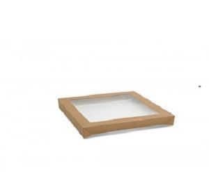 LID CATERING BOX EXTRA SMALL KRAFT BROWN x 10 (10)