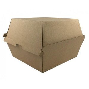 LARGE BURGER BOX BROWN ( ABBBL) x 250