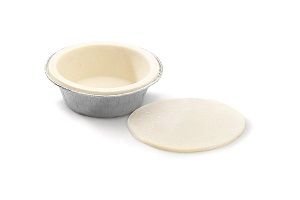 GFREE 99mm SAVOURY PIE SHELL AND TOP RBAKE x 20