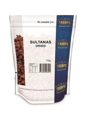 SULTANAS IMPORTED TRUMPS x 1kg (10)