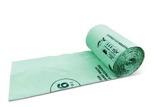 120lt COMPOSTABLE BIN LINER GREEN x 25 (6)