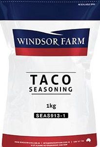 TACO SEASONING WINDSOR FARM x 1kg