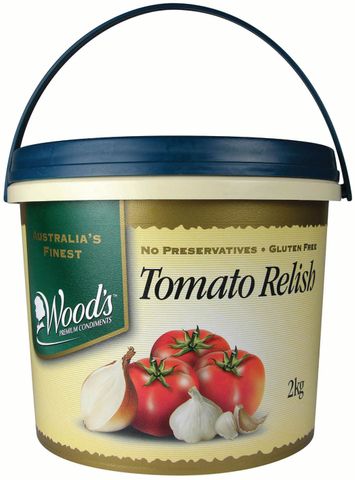 TOMATO RELISH WOODS x 2.4kg (4)