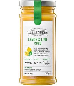 BEERENBERG LEMON LIME CURD x 300g (8)