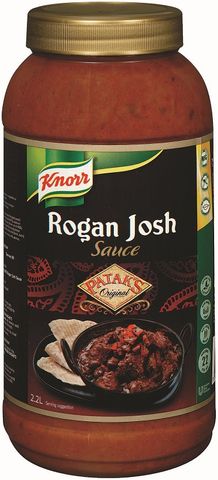 ROGAN JOSH SAUCE PATAKS KNORR x 2.2lt (2)