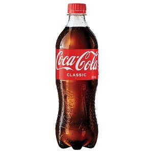 600ml CLASSIC COKE COCA COLA PET BOTTLE x 24