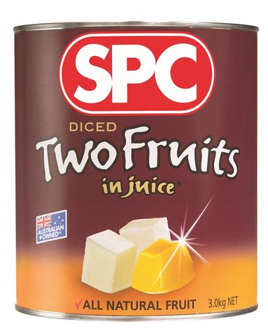 TWO FRUITS NAT JUICE SPC GFREE x 3kg (3)