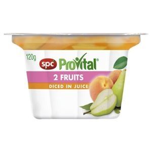 PROVITAL DICED TWO FRUIT NAT JUICE (VG)(H) 120g x 24