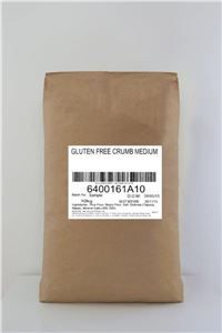 GFREE BREADCRUMBS WHITE MEDIUM NWEDS x 10kg