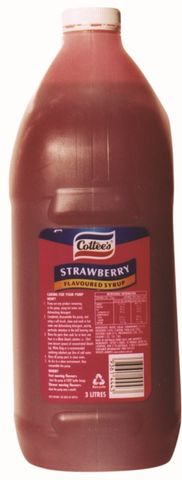 STRAWBERRY TOPPING COTTEES x 3lt (4)