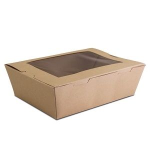 #3 BAMBOO LARGE WINDOW LUNCH BOX x 50 (4)