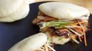 WHITE BAO BUN SMALL LOTUS LEAF HAKKA 30g x 10 (12)