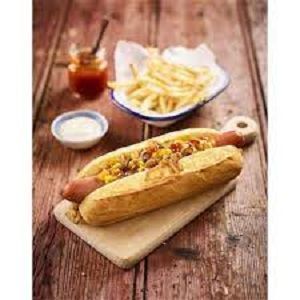 BRIOCHE GOURMET 8" HOTDOG ROLL SBAKE(9298) x 55