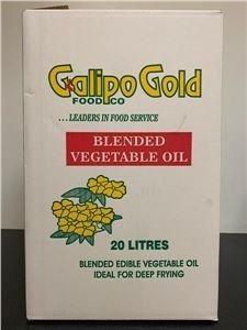 GALIPO GOLD BLENDED VEGETABLE OIL BIB x 20lt