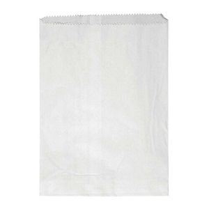 #2 LONG GREASEPROOF WHITE BAG x 500