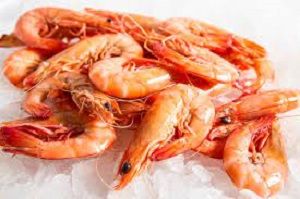 10/15 WHOLE COOKED KING PRAWNS x 5kg