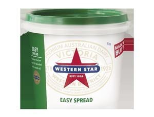 2kg WESTERN STAR SPREADABLE BUTTER (GF) x 2kg (4)