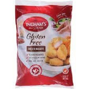 GFREE CHICKEN NUGGETS INGHAM x 1kg (5)