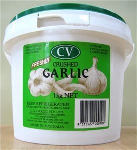 GARLIC CRUSHED MINCED CV (VG)(GF) x 1kg (6)