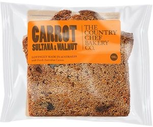 IND WRAP CARROT SULTANA WALNUT BREAD CCHEF 100g x 20