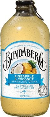 PINEAPPLE COCONUT BUNDABERG 12 x 375ml