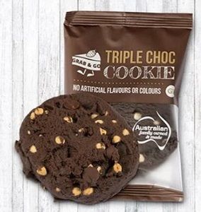 GRAB GO TRIPLE CHOC BISCUITS PRIESTLY (GF) 56g x 11