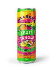 BILLSONS CLASSIC SODA FRUIT TANGLE 355ml x 12