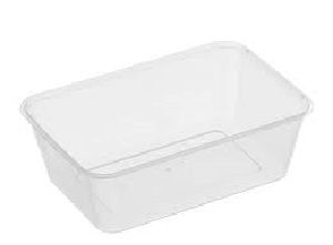 GENFAC 750ml RECTANGLE CONTAINER x 50 (10)