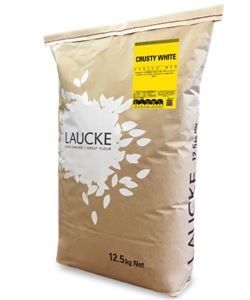 CRUSTY WHITE BREAD ROLL MIX LAUCKE x 12.5kg