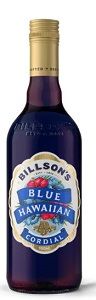 CORDIAL BILLSONS BLUE HAWAIIAN x 700ml (6)