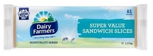 SLICED CHEESE DFARMERS 81 SLICES x 1.5kg (8)