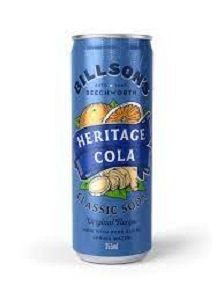 BILLSONS CLASSIC SODA HERITAGE COLA 355ml x 12