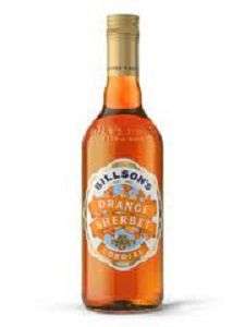 CORDIAL BILLSONS ORANGE SHERBET x 700ml (6)