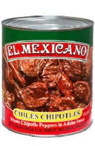 CHIPOTLE PEPPERS IN ADOBO SAUCE 3kg EL MEXICANO