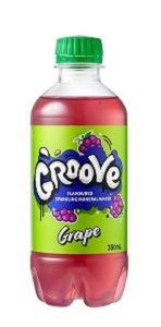 GRAPE SPARKLING MINERAL WATER GROOVE 350ml x 20