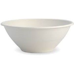 1180ml WHITE PLANT FIBRE BOWL 40oz BIOPAK x 50 (8)