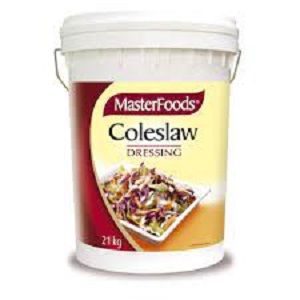 21kg COLESLAW MAYONAISE SALAD DRESSING MFOODS