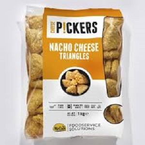 CHEESE NACHO TRIANGLES PICKERS x 1kg