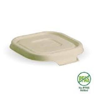 LID SUIT 280-630ml SQUARE PLANT FIBRE BASE x 50 (12)