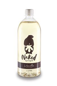 NAKED SYRUP VANILLA FLAVOURING (GF)(H)(VG) x 1lt (6)