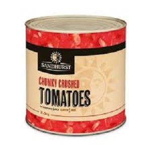 SANDHURST CHUNKY CRUSHED TOMATOES x 2.65kg (6)