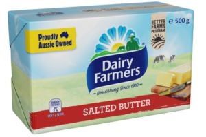 500g SALTED BUTTER DAIRY FARMERS (GF)(H) (12)