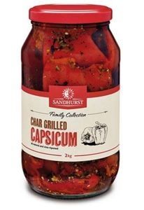 CHAR GRILLED CAPSICUM SHURST x 2kg (6)