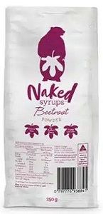 NAKED SYRUP BEETROOT FLAVOUR POWDER x 250g (4)