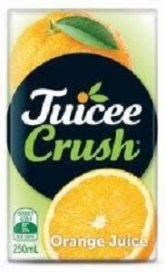 JUICEE CRUSH ORANGE JUICE 250ml x 24