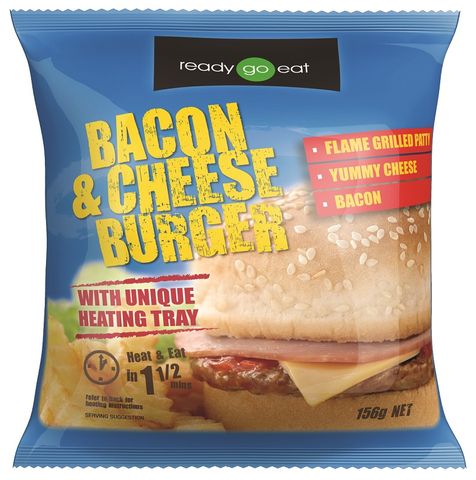 OTM BACON CHEESE  BURGER 161g x 12
