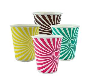 CANDY STRIPE COLD CUP 24oz (CSCC24) 790ml PLA x 25 (20)