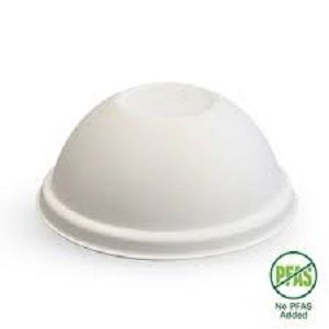 90mm DOME PLANT FIBRE COLD CUP LID BIOPAK x 50 (20)