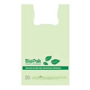 20lt COMPOSTABLE CARRY BAG x 100 (10)